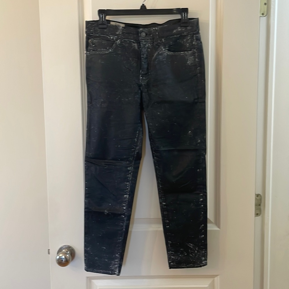 Polo Ralph Lauren Tompkins Skinny Waxed Jeans Size 28